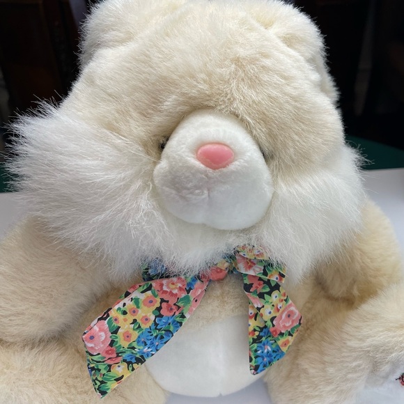 International Bon Ton Toys Plush Stuffed Pink Nose Rabbit - Picture 4 of 7